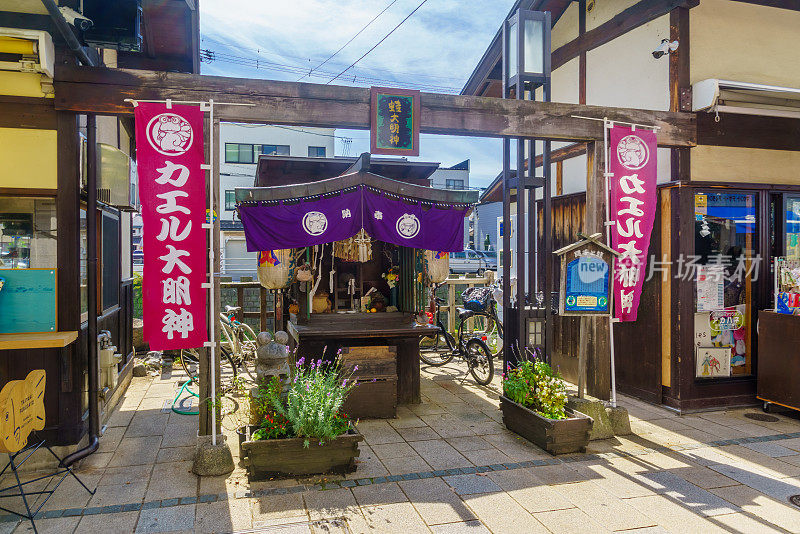 松本nawatt -dori街的小神社